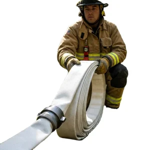 High Strength Firefighting Hose with Couplings Durable Fire Hydrant Hose for Fire Suppression Systems