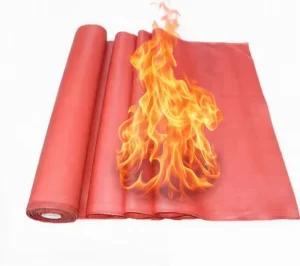 High Strength Heat Resistant Fiberglass Fire Retardant Fabric with Silicon Coated Waterproof Coating UV Weather Resistant
