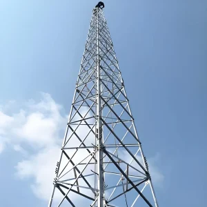High Strength Lightning Protection Tower with Corrosion Resistant Steel Structure