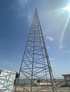 High Strength Lightning Protection Tower with Corrosion Resistant Steel Structure for Industrial and Residential Safety