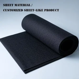 High Temp Carbon Fiber Fabric Laminated Nonwoven Flame Retardant Fireproof Welding Blanket