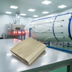 High Temp Degreased Twill Woven E Glass Fiberglass Fabric Fire Blanket Release Cloth with 550 Standing Temperature