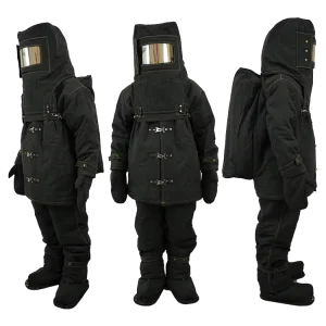 High Temp Fire Entry Suit Fire Resistant Firefighting Gear Flame Retardant Coverall for Fireman and Industrial Safety
