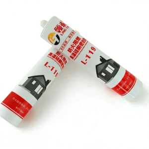 High Temperature (300°C) Adhesive Fire Resistant Silicone Sealant CE Certification Sealant Free Sample Flame Retardant Glue