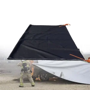 High Temperature Car Fire Blanket Large Size Custom Emergency for Wildfire Protection