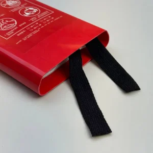 High Temperature Fiberglass Fire Blanket CE Approved for Auto and Outdoor Emergency Fire Suppression