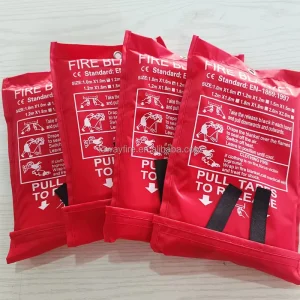 High Temperature Resistant Fire Blanket for Home Kitchen Fire Extinguishing