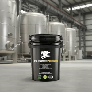 High Temperature Resistant Fire Retardant Coating Fire Protection for Power Plant Steel Structure Boiler Room Projects