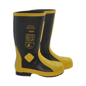 High Temperature Waterproof Firefighter Boots Fireman Safety Products for Firefighting