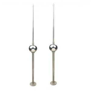 High Voltage Lightning Protection Arrestor Rod High Performance Electronic Detection Stainless Steel Copper