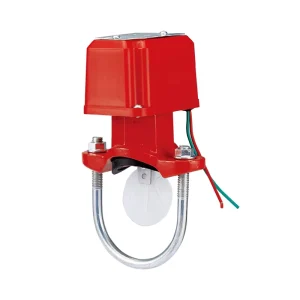 HongAn Ductile Iron DN50 Flange Saddle shaped Flexible Fire Water Flow Indicator Valve for Sprinkler System