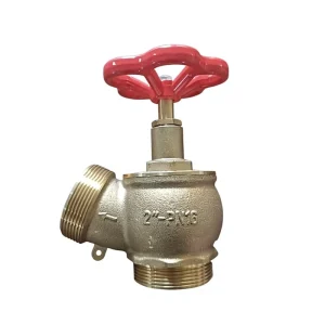 Hong’an DN50 Brass Fire Hydrant Angle Threaded Valve PN16 Easy Installation & Operation For Firefighting Systems