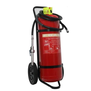 Hongyuan AFFF Foam Trolley Fire Extinguisher 25L Red 25A/40B Carbon Steel Over 5m Range Best Seller