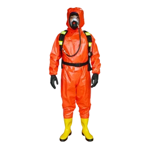 Hooded Work Wear Suit Safety Clothing Chemical Disposable Coverall Suits Hooded Protective Coverall