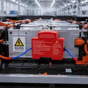 Hot Aerosol Fire Suppressor Small Aerosol Fire Extinguishing Unit for Battery Container New Energy