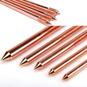 Hot Selling Chinese Factory Earth Grounding Bar Copper Clad Steel Earth Rod Lightning Protection & Earthing