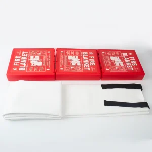 Ht800 Home Fire Proof Safety Emergency Fire Resistant Fiberglass Fire Blanket for Kitchen