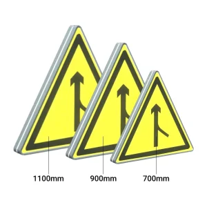 IP55 Custom LED Road Sign High Intensity Reflective Traffic Safety Sign