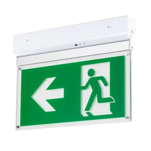 IP65 Rechargeable Waterproof 12 V3W Automatic LED Emergency Exit Lighting Fixture