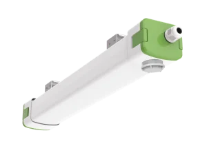 IP65 Warehouse Lighting LED Emergency Tri-proof Light Head to Head Linkable Triproof LED Batten Light
