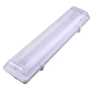 IP65 Waterproof 40W Tri Proof Light Fixture Explosion Proof T8 T5 Cover for Outdoor Industrial Warehouse Parking Lot Lighting