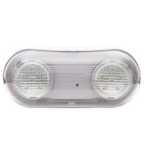 IP65 Waterproof LED Emergency Twin Head Light USA Approval 2W 120Min 120 347V Backup Emergency Fixture