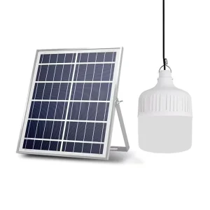 IP65 Waterproof Outdoor Solar Powered Lamp Bulb Portable Camping Solar Bulb Panels Light