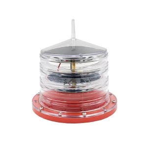 IP68 Waterproof Marine LED Beacon Solar Powered Light Flashing Led Marine Light Boat Navigation Lights