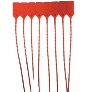 ISO Approval Yellow Seal Safety Tag Plastic Seal for Fire Extinguisher Valve