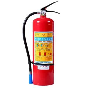 ISO Standard Portable Fire Extinguisher Small 1kg to 6kg Manufactured with Steel Material