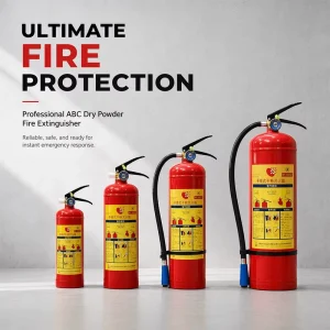 ISO9001 Portable 1KG 2KG 6KG 90% ABC DCP Small Fire Extinguisher Cylinder Fire Equipment Firefighting Supplier for Car