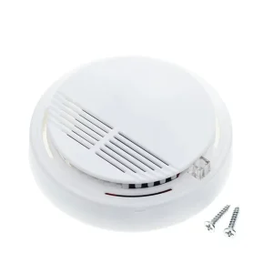 Independent Alarm Fire Smoke Sensor Detector 85dB Photoelectric Monitor Home Security System for Family Guard Restaurant