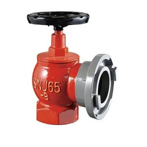 Indoor Firefighting High Pressure 65mm Red Metal Fire Hydrant for Emergency Rescue and Safety