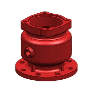 Indoor Low Pressure Fire Hydrant with Double Valve and Double Outlet Above Ground Tube Connector for Fire Pump Connection Box