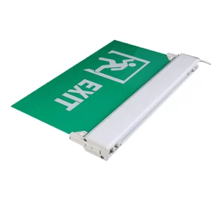 Indoor Safety Evacuation Indicator Acrylic Exit Sign Lights LED Emergency Exit Light