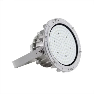 Industrial Factory Lighting 100W IP66 High Brightness LED Explosion proof Lamp Emergency Battery Backup Aluminum Alloy