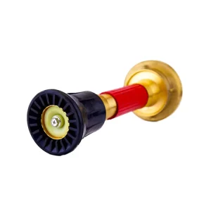 Industrial Grade Copper Fire Hose Nozzle for Class A B Fires 2” STORZ Size 6Bar 12Bar Pressure Flexible Design
