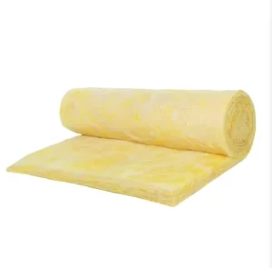 Industrial Insulation Yellow Glass Wool Blanket Indoor Workshop Heat Preservation Fire and Sound Insulation