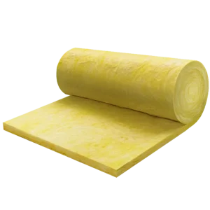 Industrial Insulation Yellow KALAX Glass Wool Blanket Indoor Workshop Heat Preservation Fire and Sound Insulation