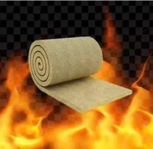 Industrial Rock Wool Blanket Sheet Insulation for Warehouse Use Eco-Friendly Fire Resistant