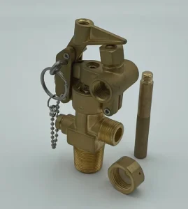 Inert Gas Fire Extinguish Gases Cylinder Valve CO2 Carbon Dioxide Suppression System Cylinder Equipment Accessory