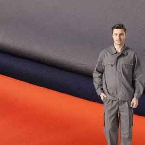 Inherently Flame Retardant Fabric for Safety Workwear Oil & Gas Construction Durable AntiFire Industrial Uniform Raw Material
