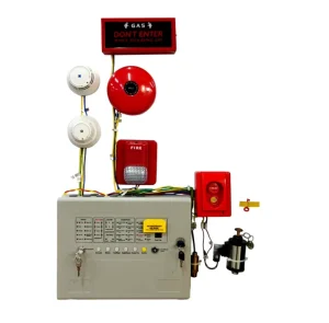 Intelligent Addressable Fire Detection Alarm System Control Panel CEertified for Commercial Residential Use