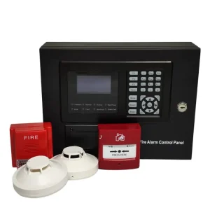 Intelligent Single Loop Addressable Fire Alarm Control Panel AC90~270V 254 Devices CE Certified CAN Bus Wall Mounted LED Display