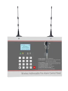 Intelligent Wireless Addressable Fire Alarm Control Panel CE Certificated