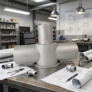 JBD Manufacturer Piping Equipment Accessories Iron Casting Lost Wax Precision 304 316 Stainless Steel Parts Casting Services