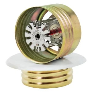 JINYUAN ZSTDY 1.5inch 68 Degree Automatic Fire Sprinkler System Concealed Brass Fire Protection Sprinkler Head
