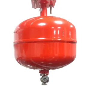 Jiayi Automatic Hanging Steel Red Dry Powder Fire Extinguisher 6 12kg Ball Firefighting Equipment ISO9001 Certified 5 Year