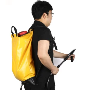KOBOLD 20L Wildfire Folding Backpack Firefighting Equipment Accessory PVC Material Yellow Portable