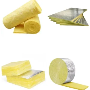 Kalax Glass Wool Roll High Density Fireproof Thermal Insulation for Residential Commercial Building Wall Hotel